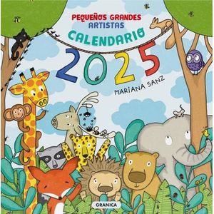 CALENDARIO 2025 PEQUEÑOS GRANDES ARTISTAS DE PARED