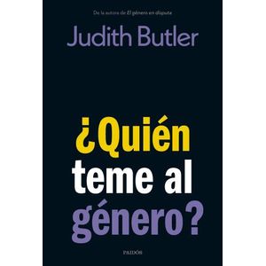 QUIEN TEME AL GENERO? - JUDIHT BUTLER