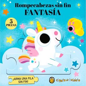 FANTASIA - ROMPECABEZAS SIN FIN - LIBRO CON ROMPECABEZAS