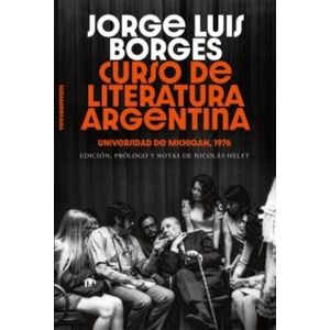 CURSO DE LITERATURA ARGENTINA - JORGE LUIS BORGES