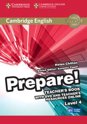PREPARE! 4 - TB + DVD + ONLINE TCH'S RES.