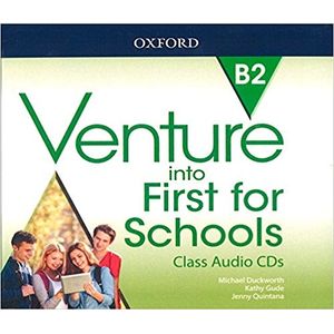 VENTURE INTO FIRST FOR SCHOOLS - AUDIO CD