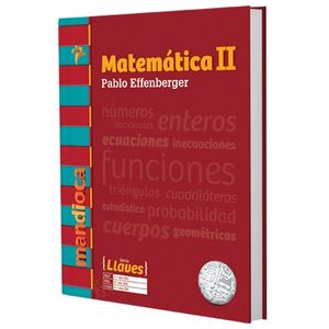 MATEMATICA 2 - SERIE LLAVES ES 1/2 - LIBRO + ACCESO DIGITAL
