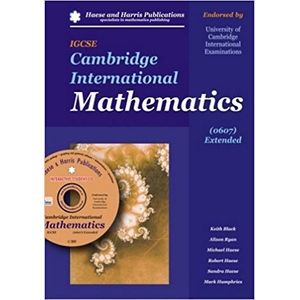 IGCSE CAMBRIDGE INTERNATIONAL MATHEMATICS 0607 EXTENDED