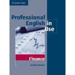 PROFESSIONAL ENGLISH IN USE: FINANCE
