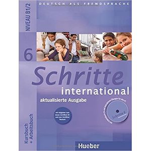 SCHRITTE INTERNATIONAL 6 B1/2 - KURSBUCH + ARBEITSBUCH + CD