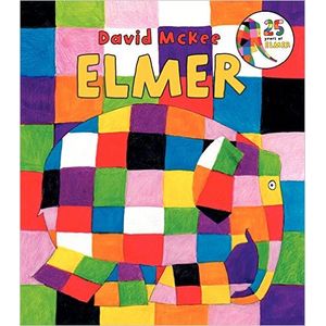 ELMER - BOARD BOOK - DAVID MCKEE