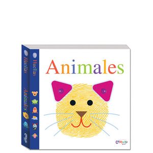 LIBRO ANIMALES - HUELLAS - CON TEXTURAS