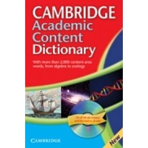 CAMBRIDGE ACADEMIC CONTENT DICTIONARY + CD-ROM
