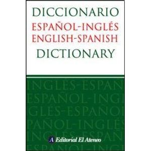 ATENEO DICCIONARIO ESPAÑOL - INGLES/ INGLES- ESPAÑOL