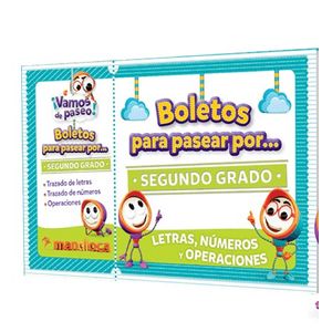 BOLETOS PARA PASEAR POR 2º GRADO - VAMOS DE PASEO