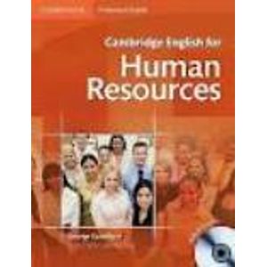 CAMBRIDGE ENGLISH FOR HUMAN RESOURCES - STUDENT'S BOOK + AUD