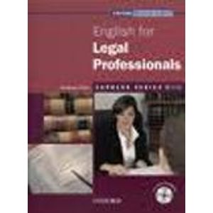 ENGLISH FOR LEGAL PROFESSIONALS - STUDENT'S BOOK + MULTIROM