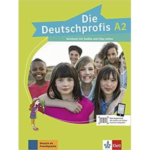 DIE DEUTSCHPROFIS A2 - KURSBUCH + AUDIOS UND CLIPS ONLINE