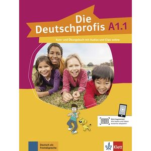 DIE DEUTSCHPROFIS A1.1 - KURSBUCH + UBUNGSBUCH + AUDIO ONLIN