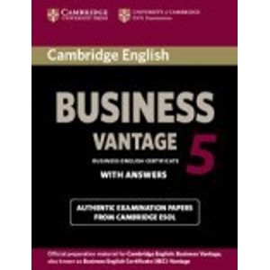 CAMBRIDGE BEC VANTAGE 5 - STUDENT'S BOOK WITH KEY