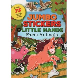JUMBO STICKERS FOR LITTLE HANDS:  FARM ANIMALS
