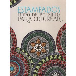 ESTAMPADOS - LIBRO DE BOLSILLO PARA COLOREAR