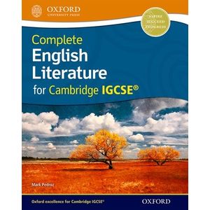 COMPLETE ENGLISH LITERATURE FOR CAMBRIDGE IGCSE