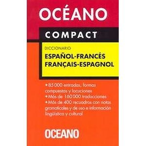 OCEANO DICCIONARIO COMPACT ESPAÑOL/ FRANCES - FRANÇAIS/ ESPA