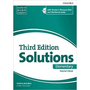 SOLUTIONS ELEMENTARY (3RD.EDITION) - TEACHER'S BOOK + MULTIR