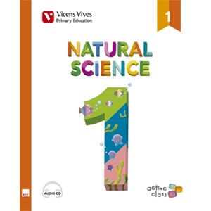 NATURAL SCIENCE 1 - BOOK + AUDIO CD - ACTIVE CLASS VICENS VI