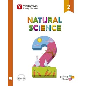 NATURAL SCIENCE 2 - BOOK + AUDIO CD - ACTIVE CLASS VICENS VI