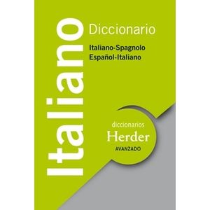 HERDER DICCIONARIO AVANZADO ITALIANO-ESPAÑOL/ESPAÑOL-ITALIAN