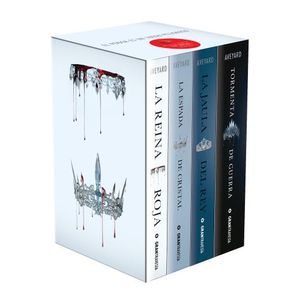 SAGA LA REINA ROJA EN ESTUCHE LIBRO 1 AL 4 - VICTORIA AVEYAR