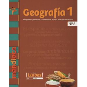 GEOGRAFIA 1 NES - SERIE LLAVES - LIBRO + CODIGO DE ACCESO -