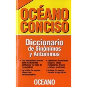 OCEANO DICCIONARIO CONCISO DE SINONIMOS Y ANTONIMOS