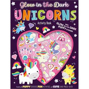 GLOW IN THE DARK - UNICORNS - ACTIVITY BOOK
