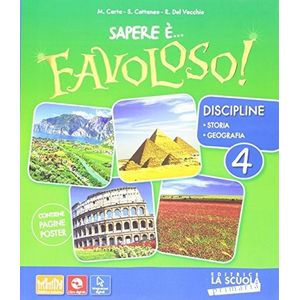 SAPERE E FAVOLOSO! 4A - LIVRO STUDENTE + DVDROM