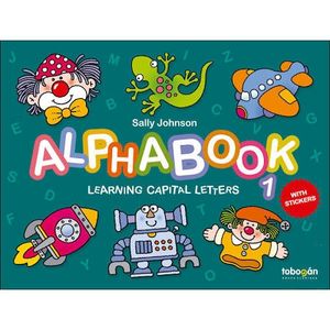 LIBRO ALPHABOOK 1 - LEARNING CAPITAL LETTERS WITH STICKERS