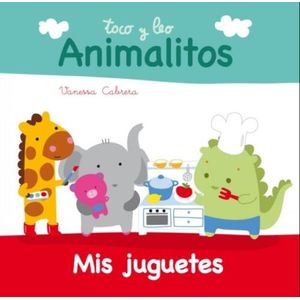 LIBRO COPN TEXTURAS - TOCO Y LEO ANIMALITOS MIS JUGUETES