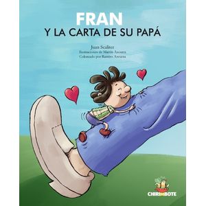 LIBRO FRAN Y LA CARTA DE SU PAPA - JUAN SCALITER - AZCURRA