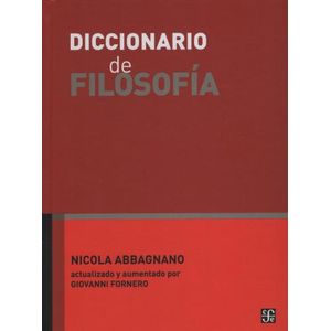 DICCIONARIO DE FILOSOFIA - NICOLA ABBAGNANO