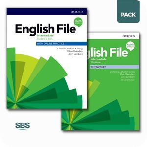 ENGLISH FILE INTERMEDIATE  4/ED - STUDENT'S BOOK + WORKBOOK