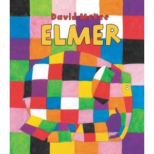 ELMER - PADDED BOARD BOOK - DAVID MCKEE