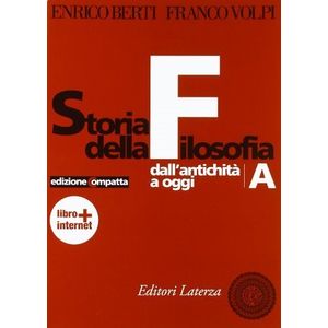 STORIA DELLA FILOSOFIA - EDIZIONE COMPATTA- DALL'ANTICHITA A