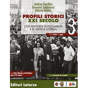 PROFILI STORICI XXI SECOLO VOL. 3 DAL 1900 A OGGI CON CLIL H
