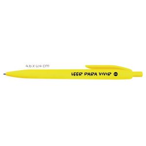 BOLIGRAFO AMARILLO SBS LEER PARA VIVIR