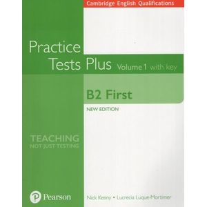 PRACTICE TESTS PLUS B2 FIRST - VOLUME 1 BOOK WITH KEY