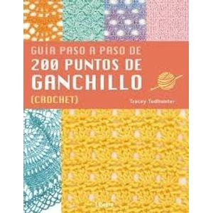 200 PUNTOS DE GANCHILLO CROCHET GUIA PASO A PASO