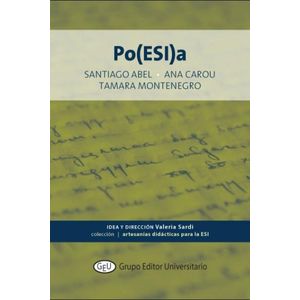 POESIA PO(ESI)A - ARTESANIAS DIDACTICAS PARA LA ESI - ABEL /