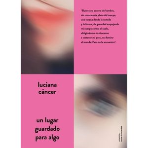 UN LUGAR GUARDADO PARA ALGO - LUCIANA CANCER