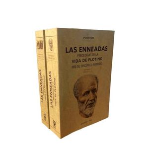 LAS ENNEADAS - 4 TOMOS EN 2 VOLUMENES - PLOTINO