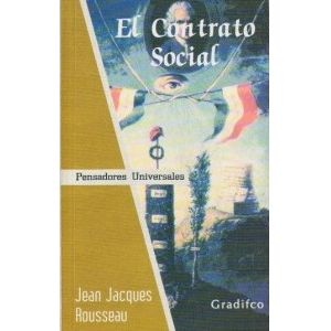 LIBRO EL CONTRATO SOCIAL - ROUSSEAU - PENSADORES UNIVERSALES