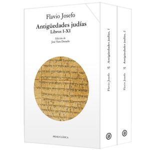 ANTIGUEDADES JUDIAS - 2 VOLUMENES - FLAVIO JOSEFO