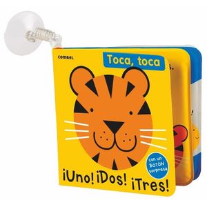 LIBRO UNO ! DOS ! TRES !  TOCA - TOCA - LIBRO DE BAÑO CON SO